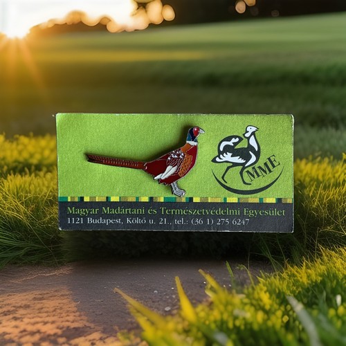 Mme pheasant charity - mme, badge
