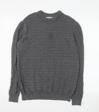 Nigel Hall Men's Grey Cotton