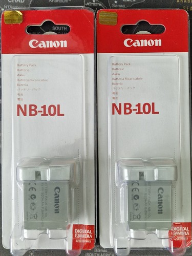 Canon 10l battery for - 2x,