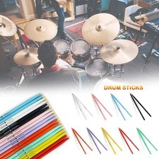 Multicolor Drum Sticks 5A Drum Mallets  Beginners Stage Performers