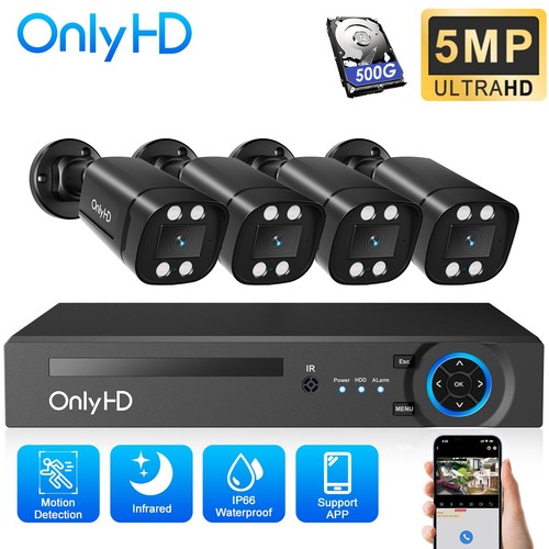 5mp 4ch dvr cctv camera - cctv, home
