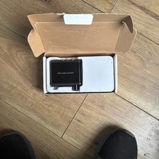 Digital to Analogue Audio Converter In Original Box with Instructions & Cables