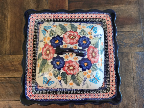 Polish pottery vintage large - polish,