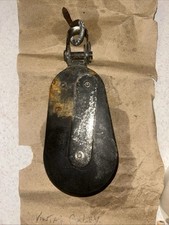 Vintage Metal Rope Pulley