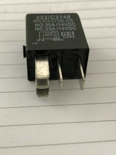 GENUINE JCB 12V MICRO HIGH CAPACITY RELAY P/N 332/C3148