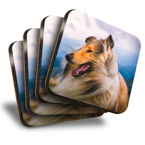 Set square coasters - of, 4