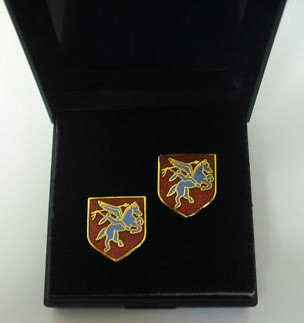 Pegasus airborne cufflinks - pegasus,