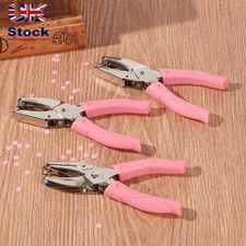 Stationery Heart Circle Shape Hole Punch Single Hole Hand Tool Paper Cutter