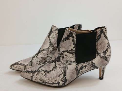 Clarks grey black snakeskin - clarks,