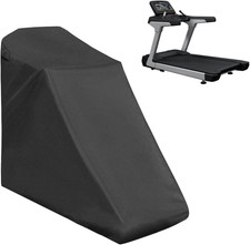TOLIDA Black 210D Treadmill Cover - Dustproof Waterproof Running Machine Cover w