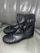 Ladies Black Ankle Boots Size
