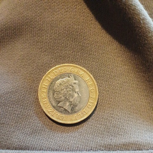 Two pound coin 1707 - two,