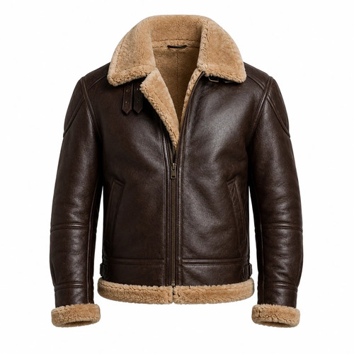 Men aviator shearling - b3,