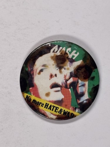 The clash badge original - the, hate