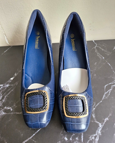 Benassal navy croc - benassal, pattern