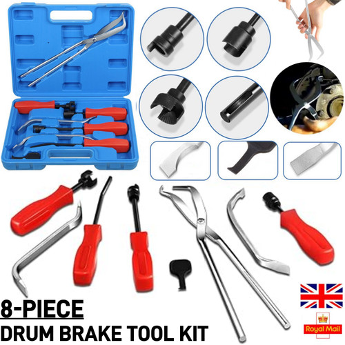 8pc brake shoe service tool - brake,