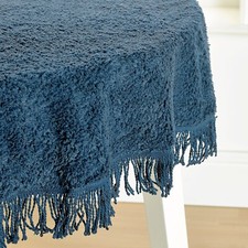 Diana Cowpe Traditional Tablecloth 137x229cm (54x90") Chenille Tablecloth Fringe