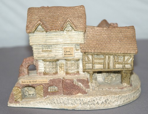 David winter cottages market - winter,