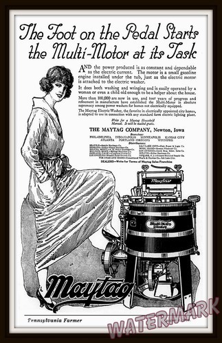 Wall art 1919 maytag multi - art,