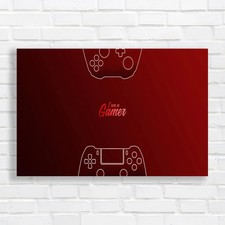 I am a Gamer Retro Gaming Red