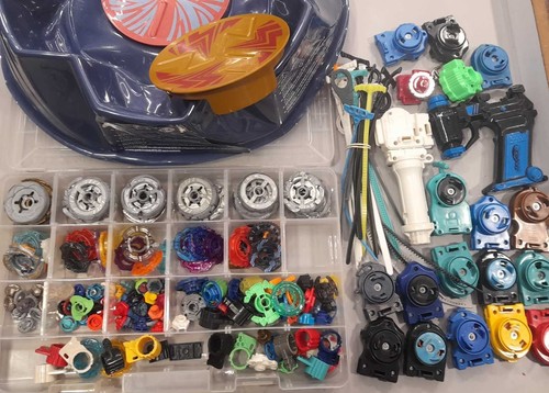 Huge beyblade lot - huge, parts