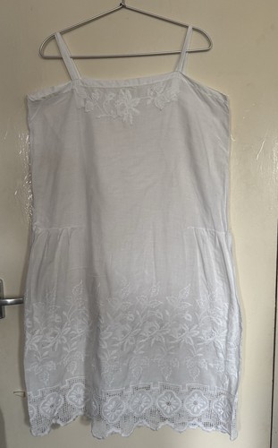 Vintage italian cotton slip - italian,