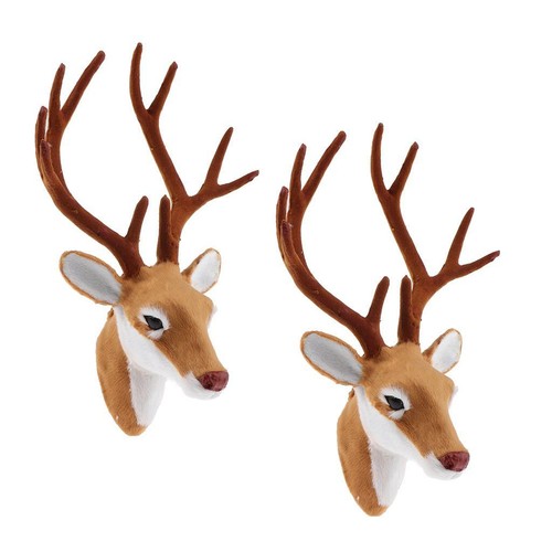 Deer head models - 2, wall