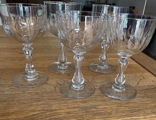 Five antique crystal air - five,