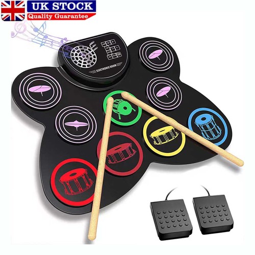 Electronic drum set with - set,