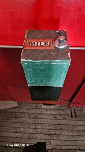 Old milk can - bucket, whole