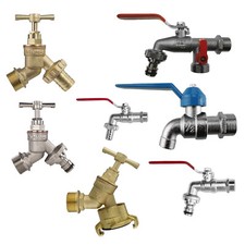 Garden Outside Tap 1/2 & 3/4