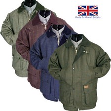 Men warm tweed padded - men,