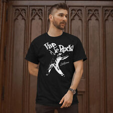 Men's Vive Le Rock as Worn by Sid Vicious Black T-Shirt PUNK ROCK Rock & Roll