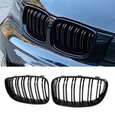 2X Gloss Black Front Kidney