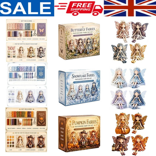 Fairy patchwork diy - fairy,