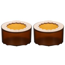  2 Pcs Hamster Bath Sand Tank