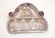 Bus Tram Cap Badge Glasgow