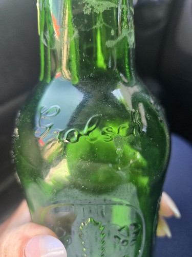 Vintage grolsch beer bottle - beer,
