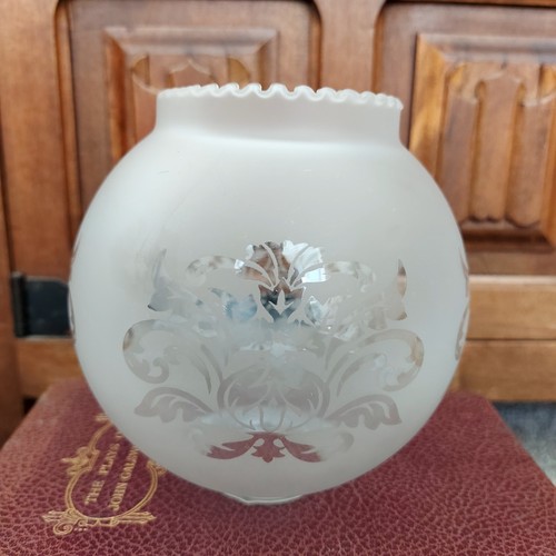 Vintage acid etched - vintage, glass