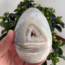 1.2LB Natural Agate Geode Egg