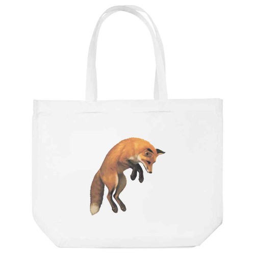 Red fox jumping for - 'red,