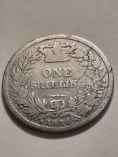 1834 King William IIII IV Shilling Bare Head Value In Wreath
