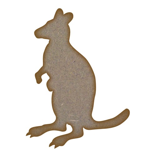 Kangaroo mdf laser cut - kangaroo, craft