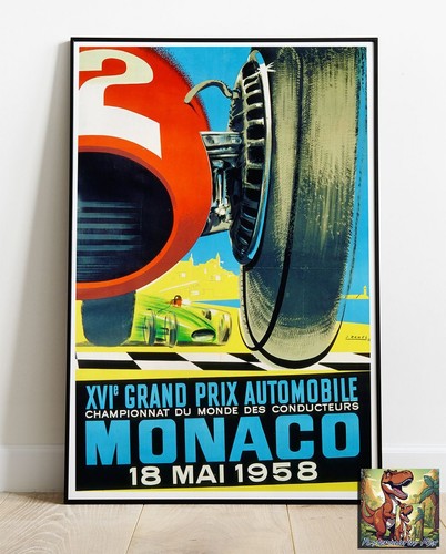 Monaco 1958 grand - prix, repro