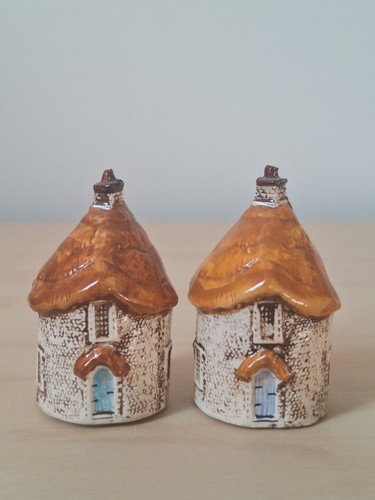 Pair miniature pottery - pair, of