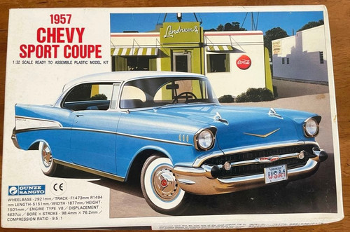 Gunze sangyo 1957 chevy - chevy, sport