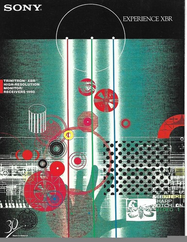 Brochure sony trinitron - sony,