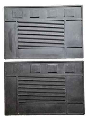 Pair magnetic black - black, rubber