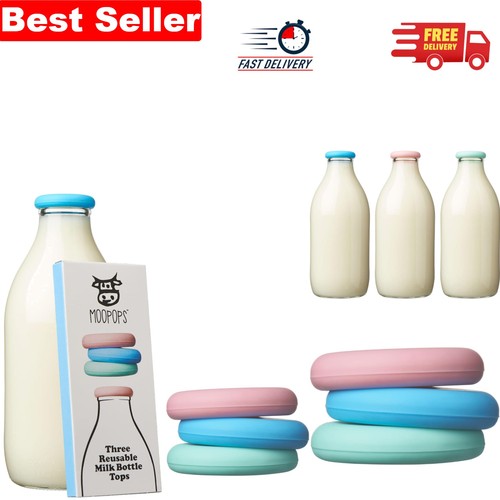 Pack reusable silicone milk - 3-pack,