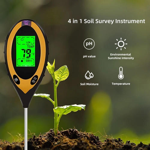 Digital soil ph tester - ph,